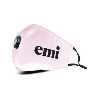 Respirator mask, Pink Logo